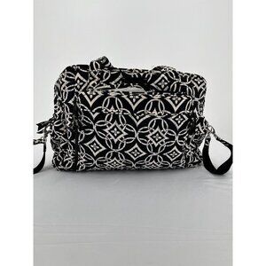 Vera Bradley Black & White Concerto Stroll Around Diaper Bag